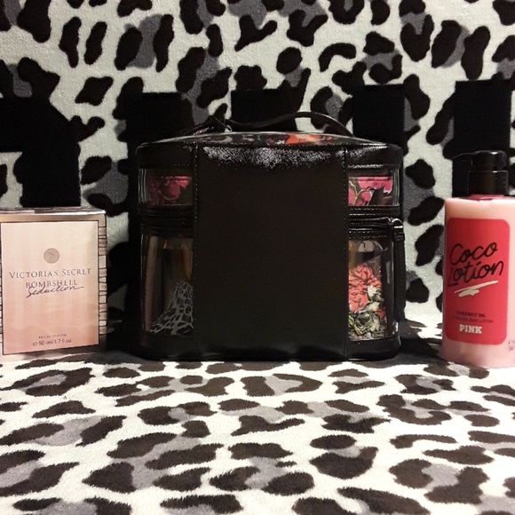 NWT Bombshell wildflower Beauty Bag Set - Picture 2 of 2